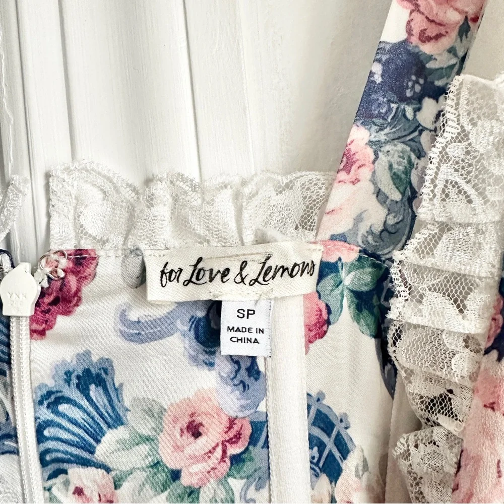 For Love And Lemons Floral Audrey Maxi Dress - Picture 8 of 13